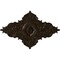 Ekena Millwork Melchor Diamond Ceiling Medallion (Fits Canopies up to 4"), 67 1/4"W x 43 3/8"H x 4"ID x 2"P, Bronze CM70X43MLBZS - alternate 1